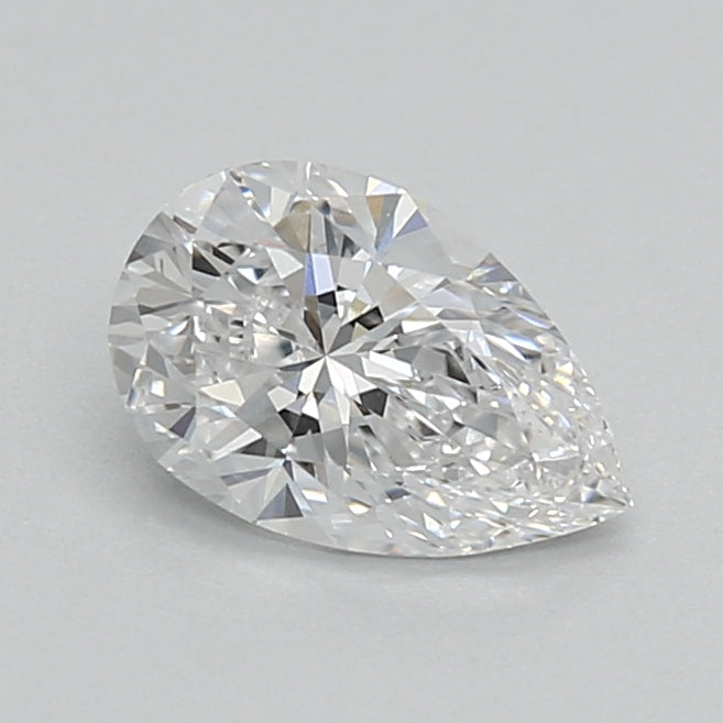 0.57ct Pear D VVS2 Lab Created Diamond