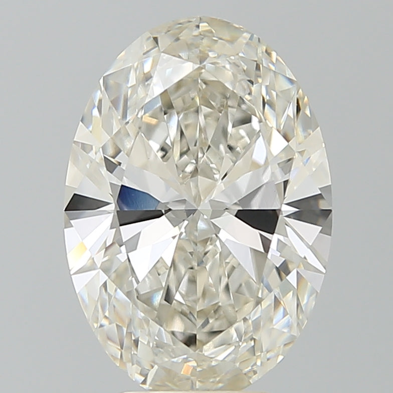 4.62ct Oval H VVS2 Lab Created Diamond