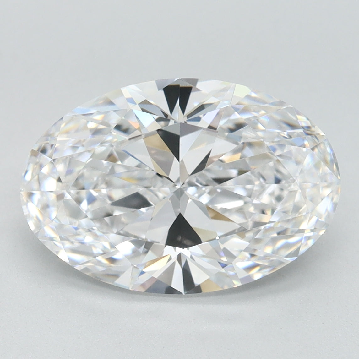 3.03ct Oval D VVS1 Lab Created Diamond