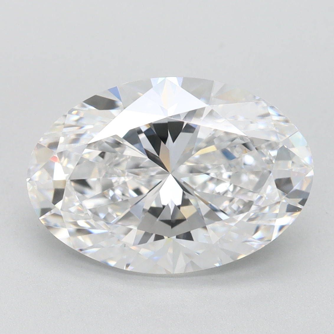 3.02ct Oval D IF Lab Created Diamond