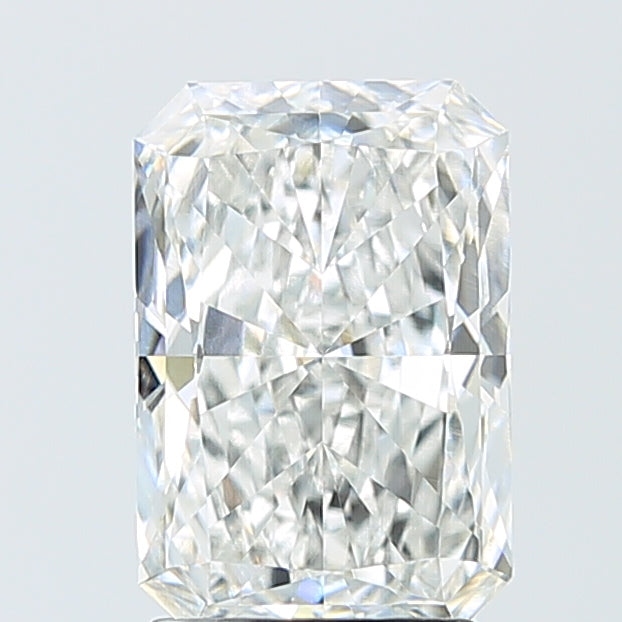2.51ct Radiant E VVS2 Lab Created Diamond