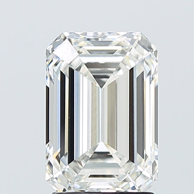 2.6ct Emerald E VS1 Lab Created Diamond
