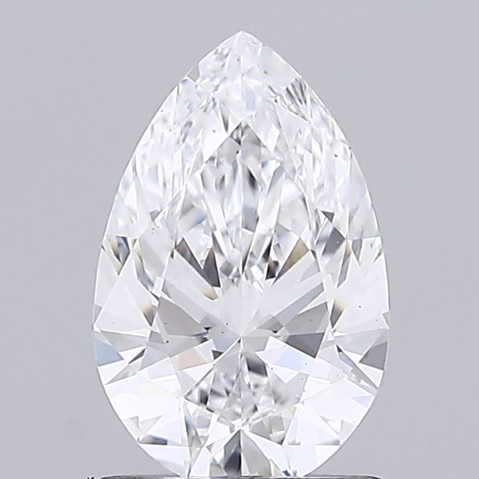 1.27ct Pear D VS2 Lab Created Diamond