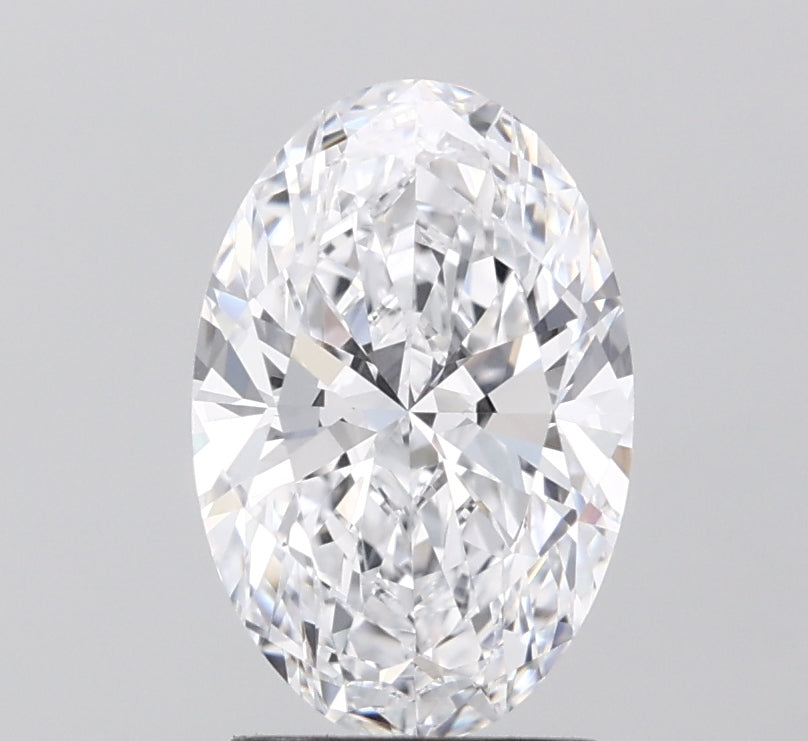 2.01ct Oval D IF Lab Created Diamond