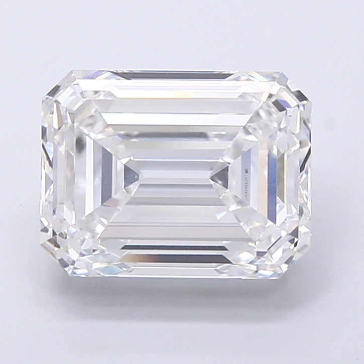 5.01ct Emerald E VVS2 Lab Created Diamond