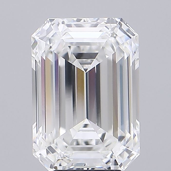 6.17ct Emerald E VVS1 Lab Created Diamond
