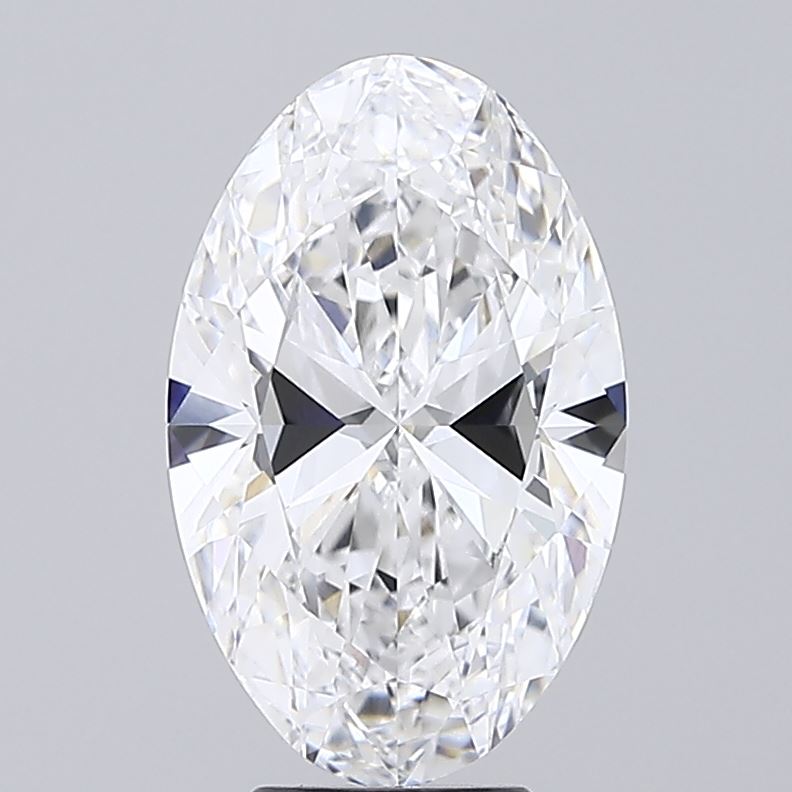 6.01ct Oval D VVS2 Lab Created Diamond