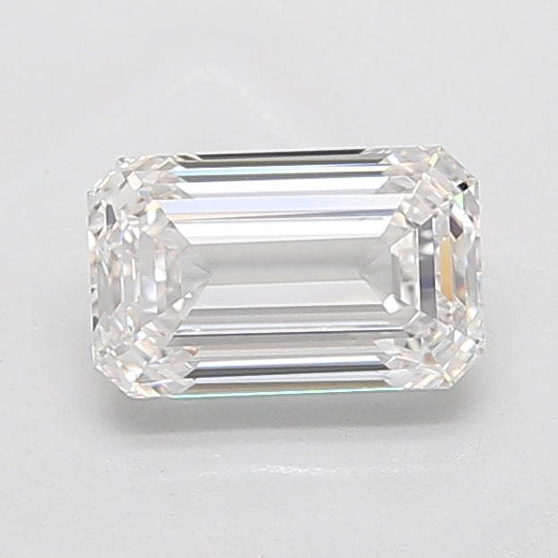 2.7ct Emerald D VVS2 Lab Created Diamond