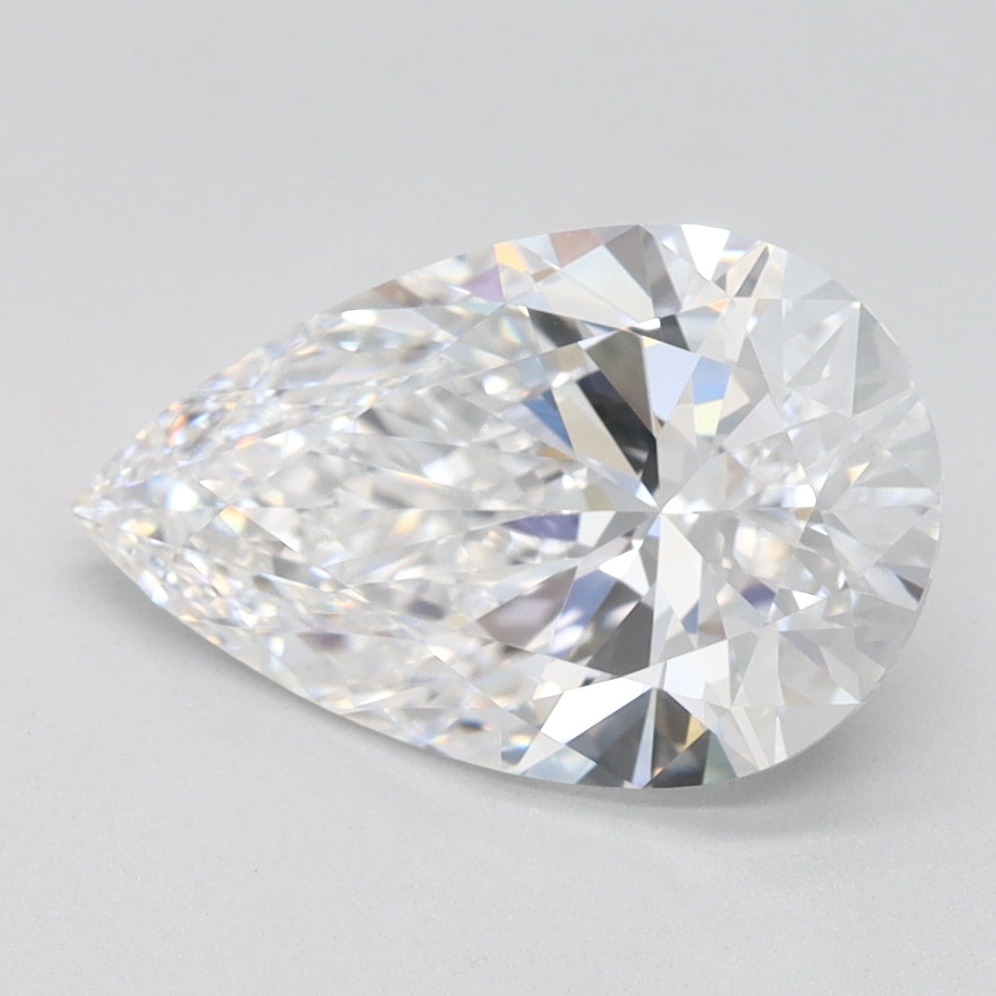 2.25ct Pear D VVS1 Lab Created Diamond
