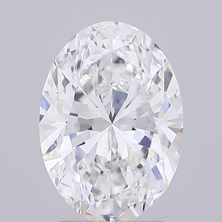 2.05ct Oval E IF Lab Created Diamond