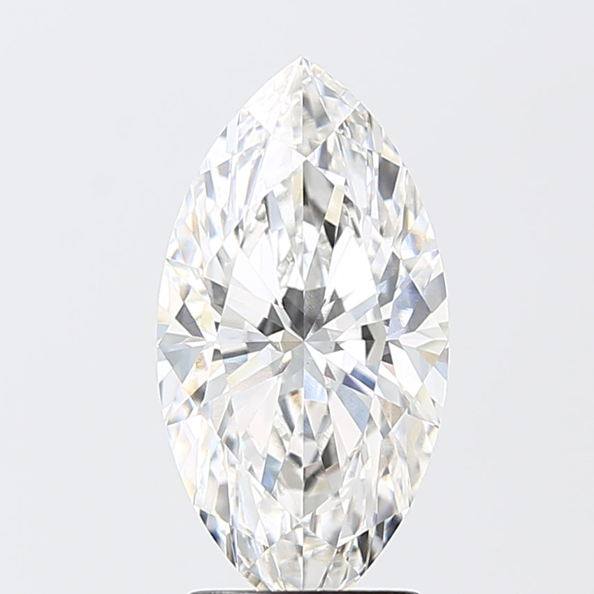 3.04ct Marquise F VVS2 Lab Created Diamond