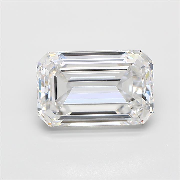5.03ct Emerald D VVS2 Lab Created Diamond