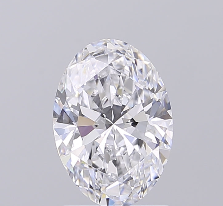 1.6ct Oval D VVS2 Lab Created Diamond