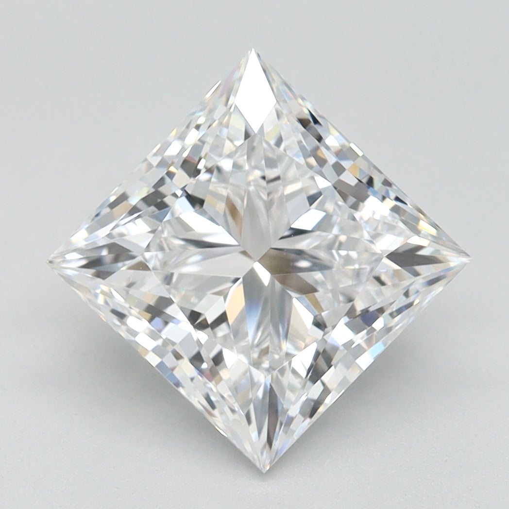 2.51ct Princess D VVS1 Lab Created Diamond