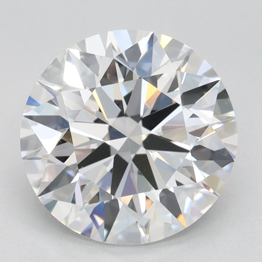 2.54ct Round D IF Lab Created Diamond