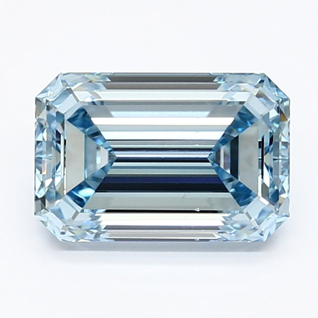 1.57ct Emerald VS2 Lab Created Diamond
