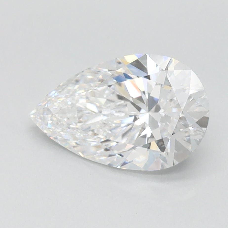 1.03ct Pear D IF Lab Created Diamond