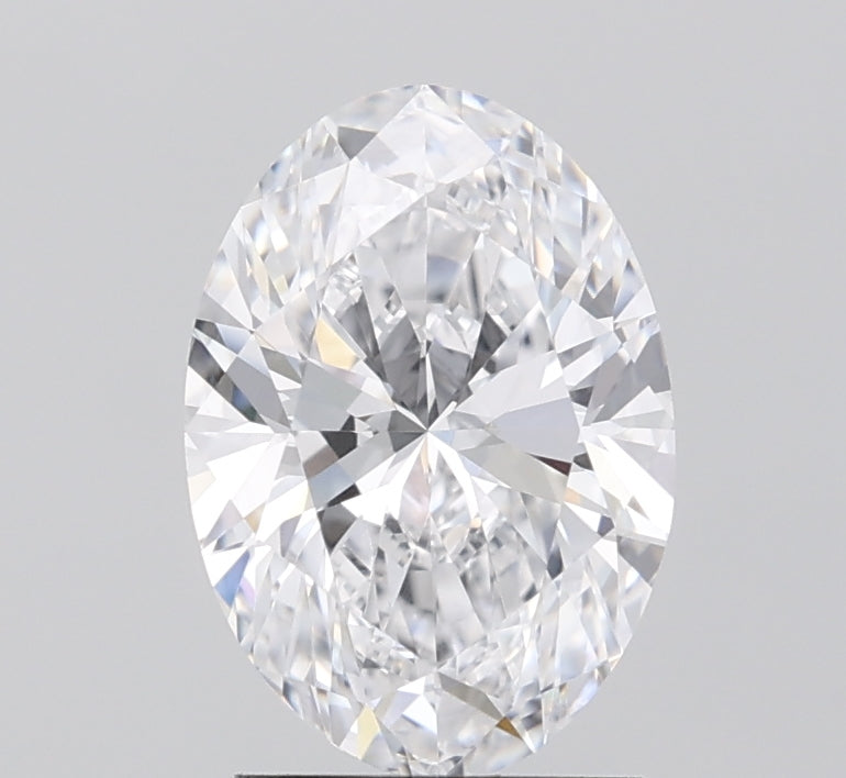 2.05ct Oval D VVS2 Lab Created Diamond