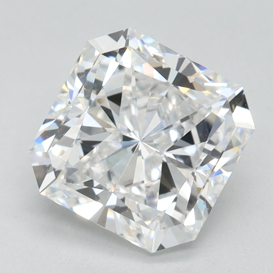 2.03ct Radiant D IF Lab Created Diamond