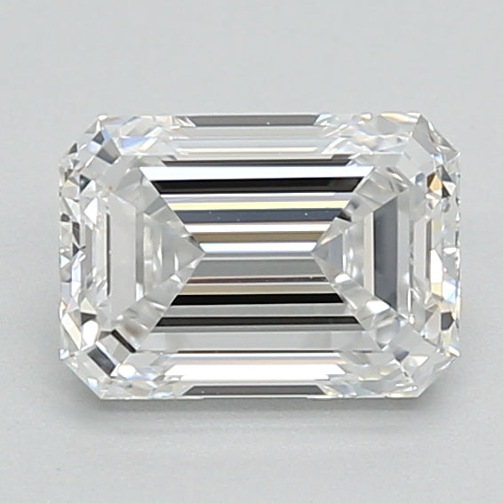 1.02ct Emerald E IF Lab Created Diamond