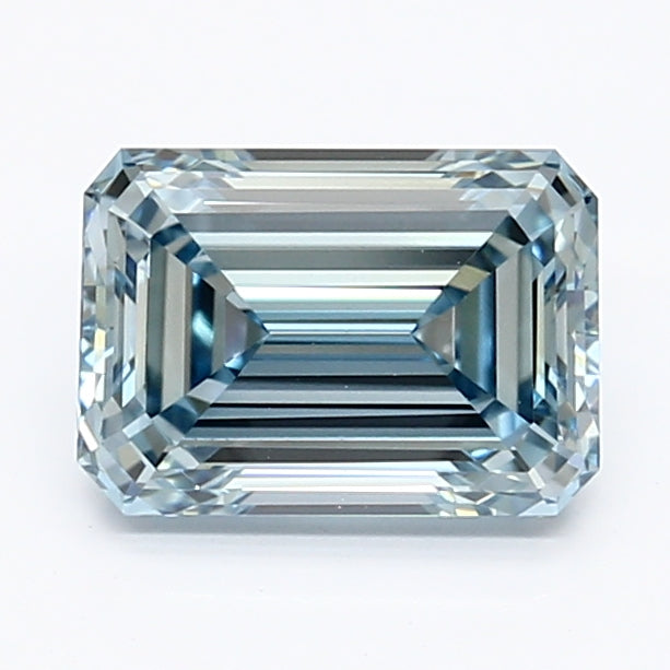 1.38ct Emerald VS1 Lab Created Diamond