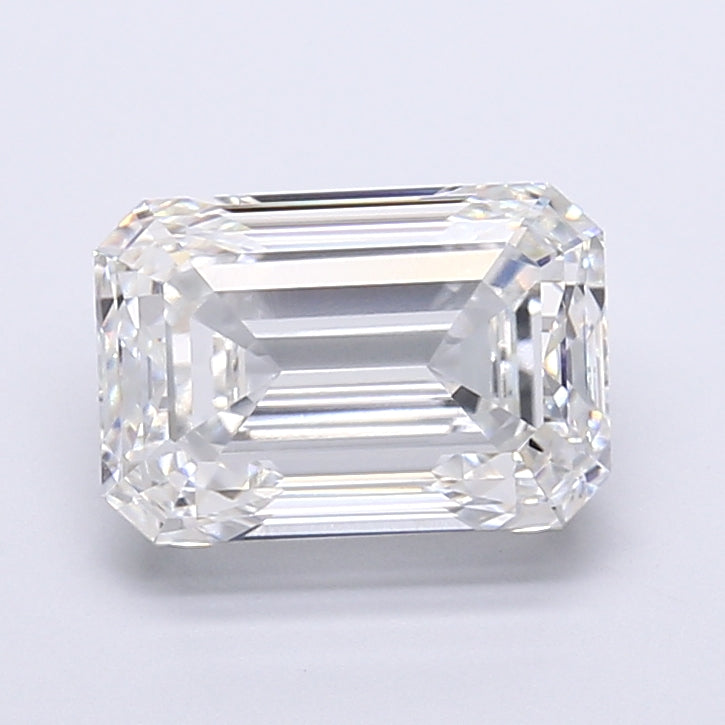 5.05ct Emerald F VVS1 Lab Created Diamond