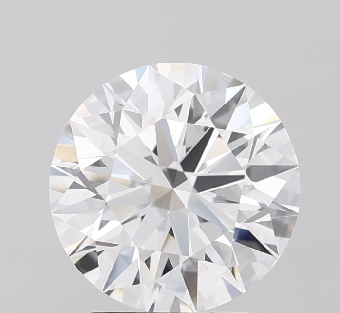 2.08ct Round D VVS2 Lab Created Diamond