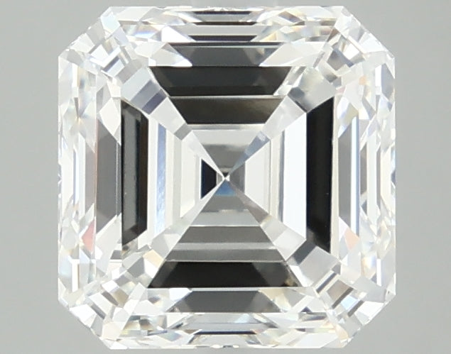 3.04ct Asscher F VVS2 Lab Created Diamond