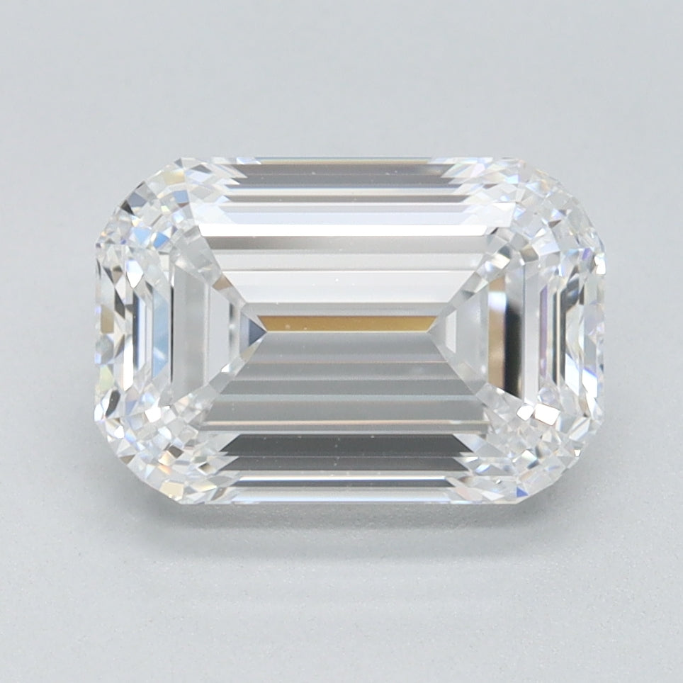 2.02ct Emerald D VVS1 Lab Created Diamond
