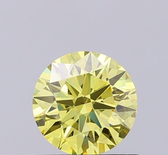 0.73ct Round FANCY VVS2 Lab Created Diamond