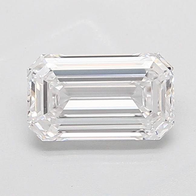 2.92ct Emerald D VVS1 Lab Created Diamond