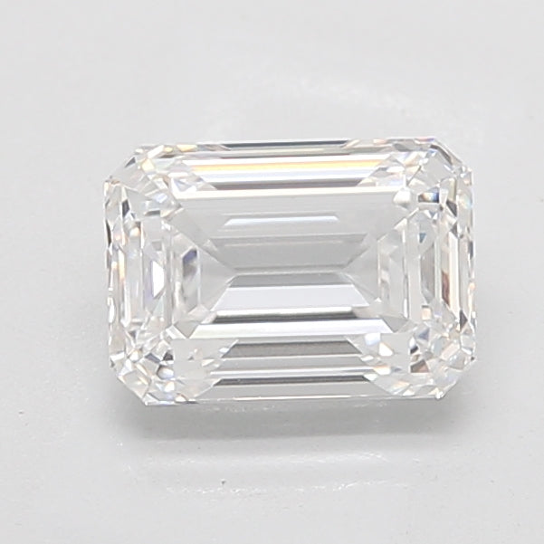 2.7ct Emerald D VVS1 Lab Created Diamond