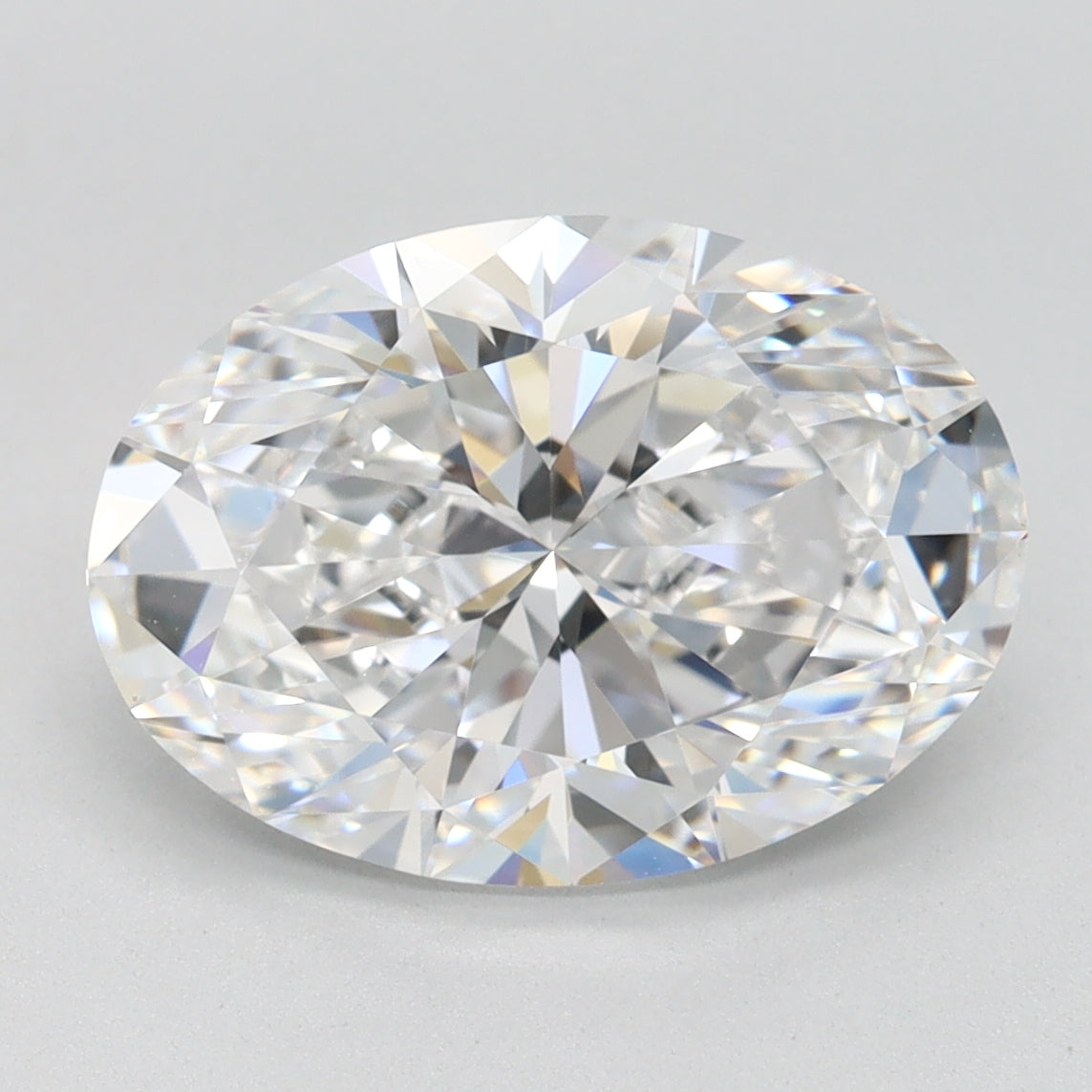 3.22ct Oval D VVS1 Lab Created Diamond
