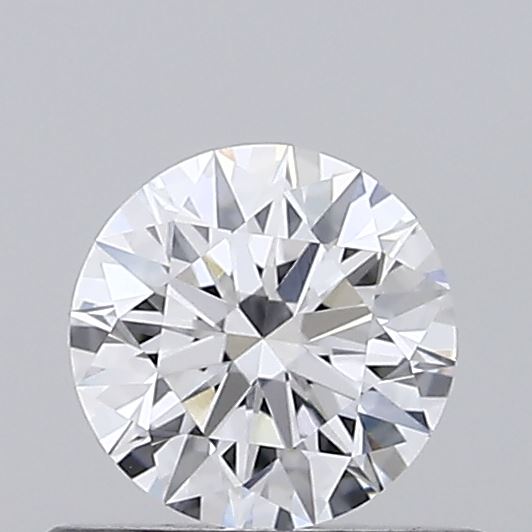 0.53ct Round D VVS2 Lab Created Diamond