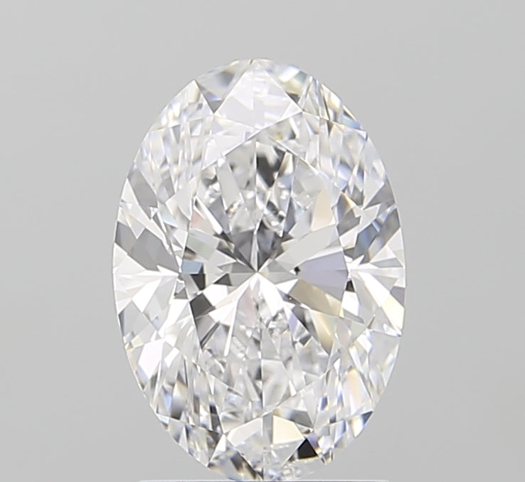2.01ct Oval D VVS2 Lab Created Diamond