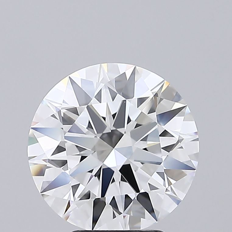 3.38ct Round E IF Lab Created Diamond