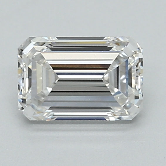 1.03ct Emerald E IF Lab Created Diamond