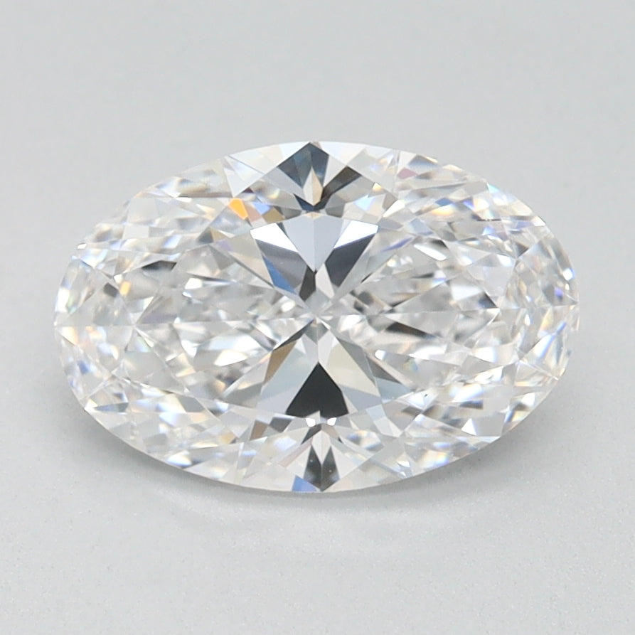 1.18ct Oval D VVS1 Lab Created Diamond