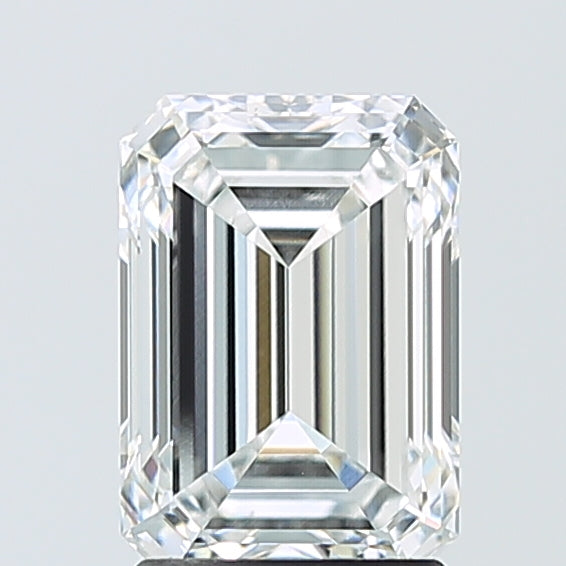 2.08ct Emerald E VVS2 Lab Created Diamond