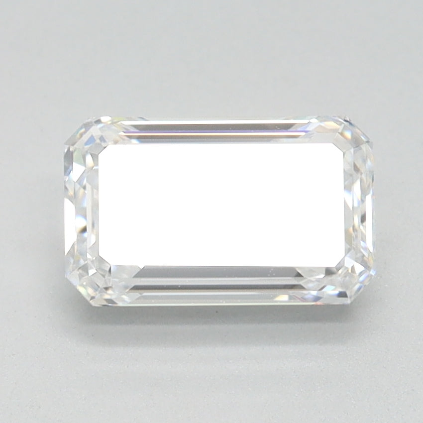 1.06ct Emerald D IF Lab Created Diamond