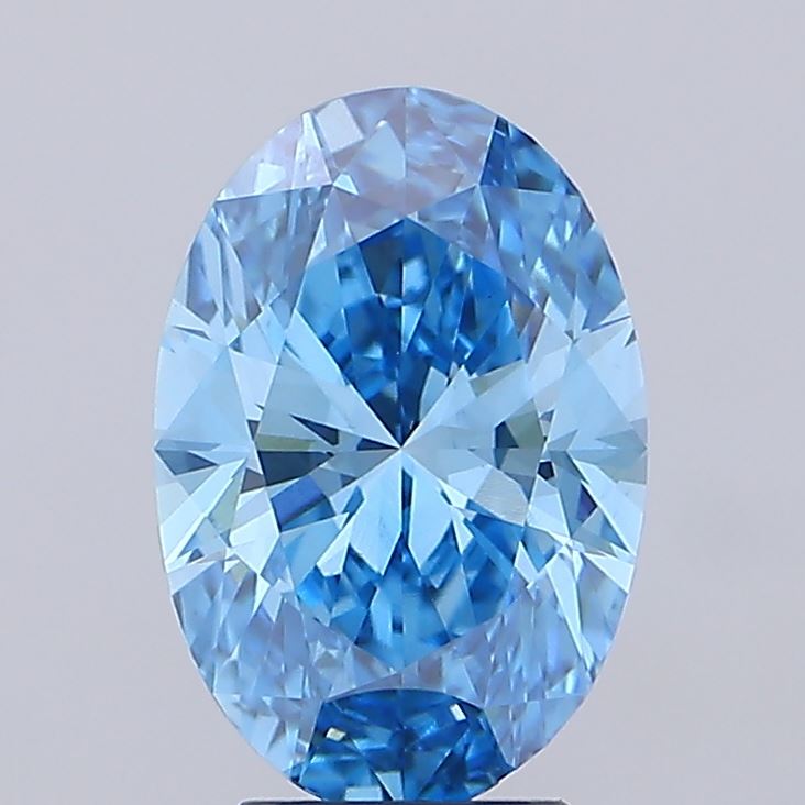 4ct Oval VS1 Lab Created Diamond