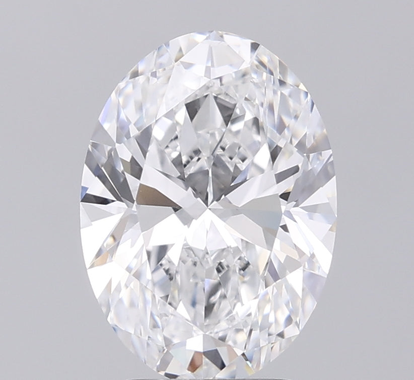 3.02ct Oval E VVS1 Lab Created Diamond