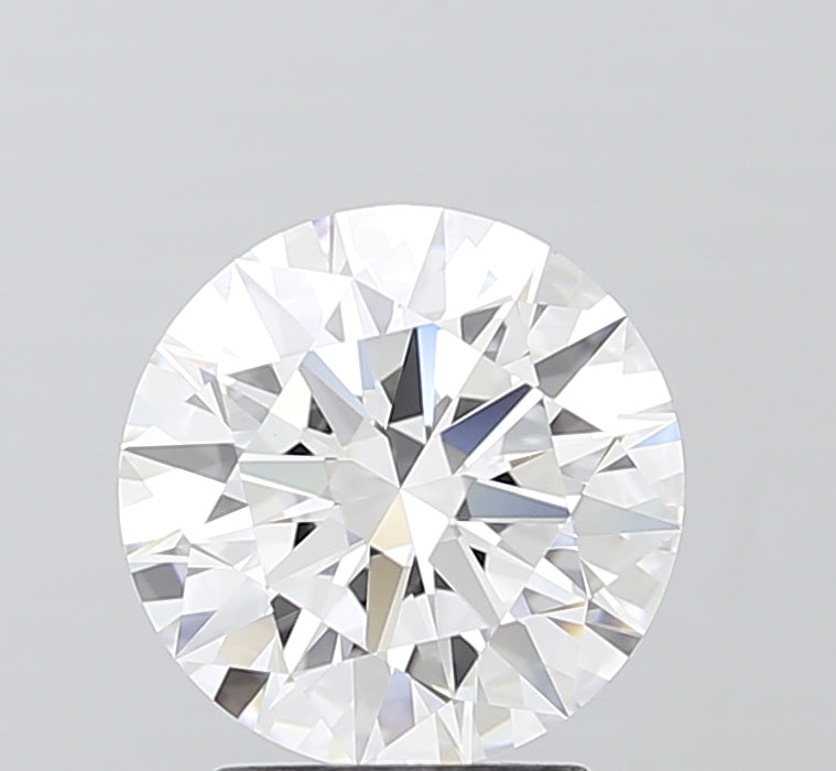 2.55ct Round D IF Lab Created Diamond