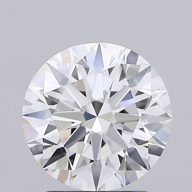 2.3ct Round F VVS2 Lab Created Diamond