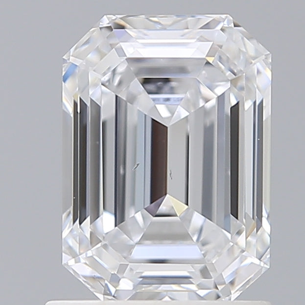 1.55ct Emerald D VS2 Lab Created Diamond