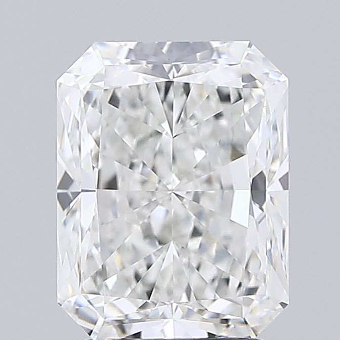 2.71ct Radiant F VVS1 Lab Created Diamond