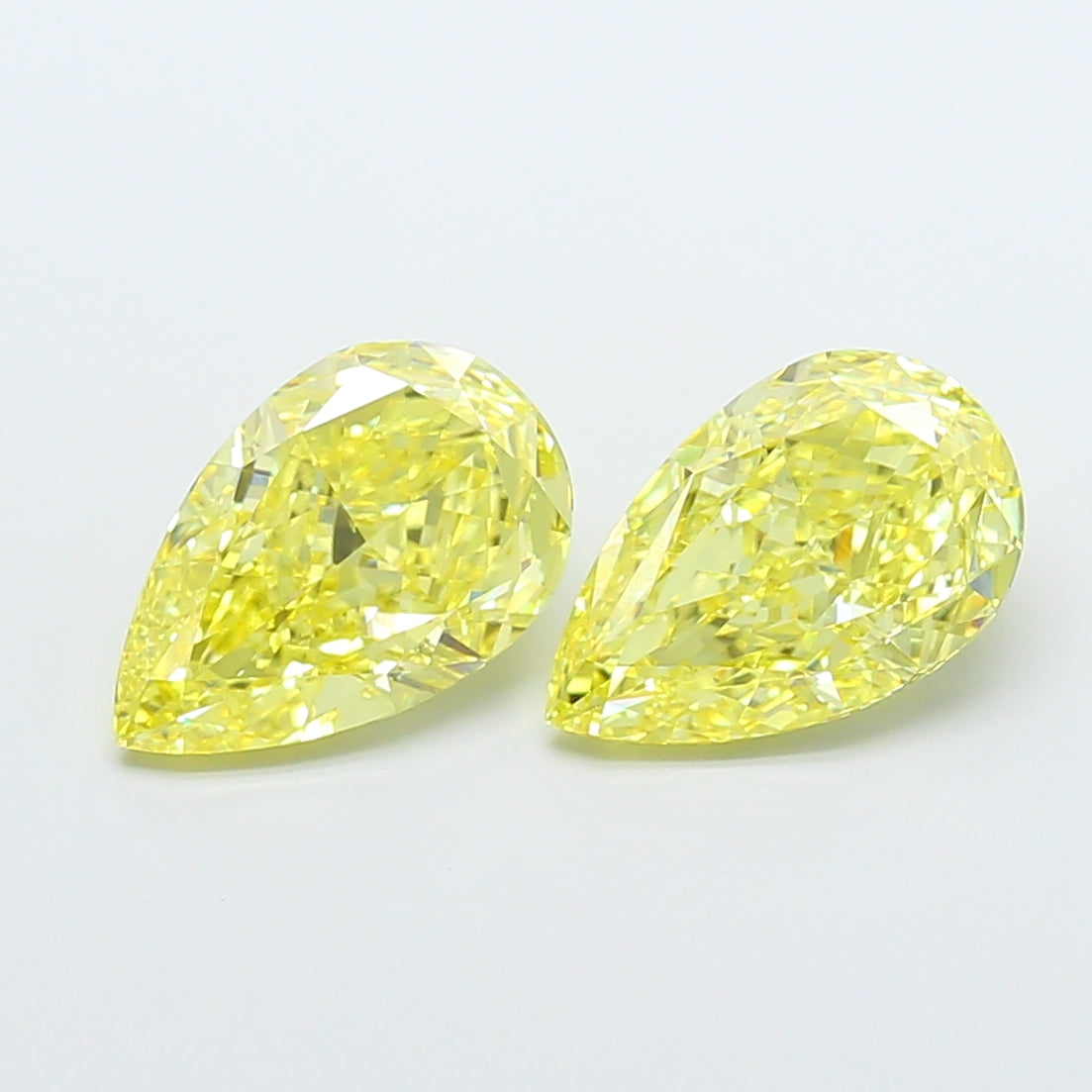 3.01ct Pear VVS2 Lab Created Diamond