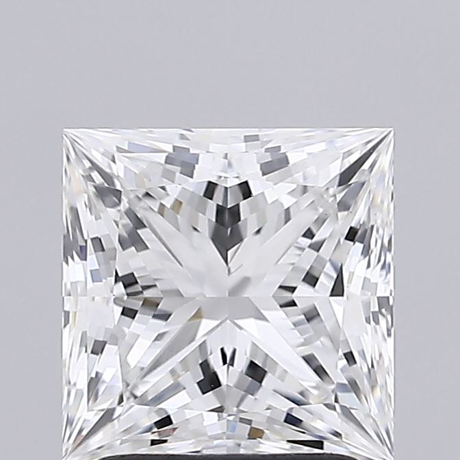 2.04ct Princess F VVS2 Lab Created Diamond