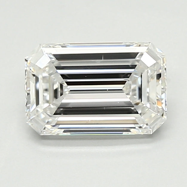 0.91ct Emerald D VS2 Lab Created Diamond