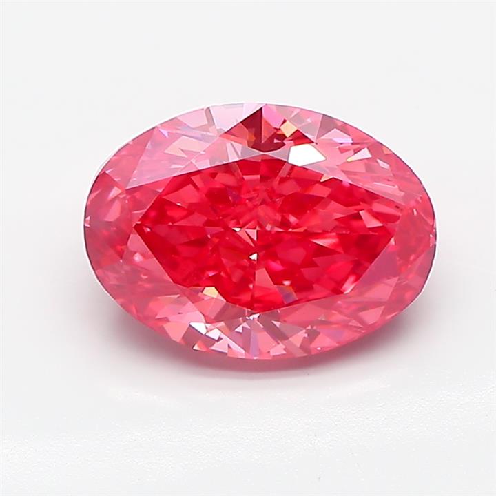 2.67ct Oval VVS2 Lab Created Diamond